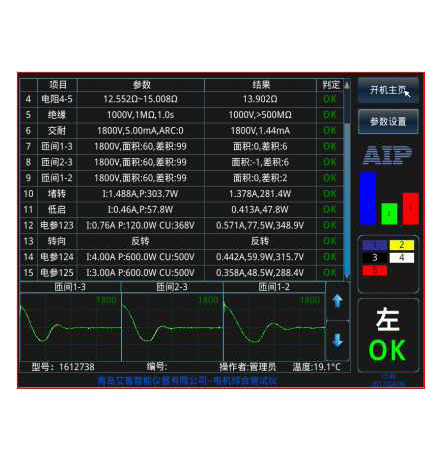 風扇電機測試系統